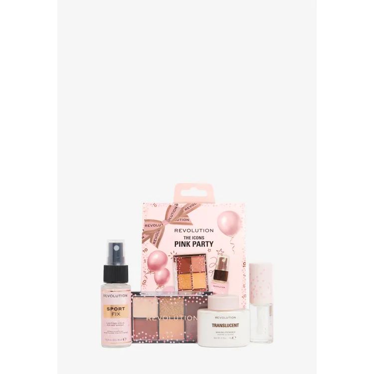 Makeup Revolution REVOLUTION THE ICONS MINIS SET PINK PARTY - Kit make up