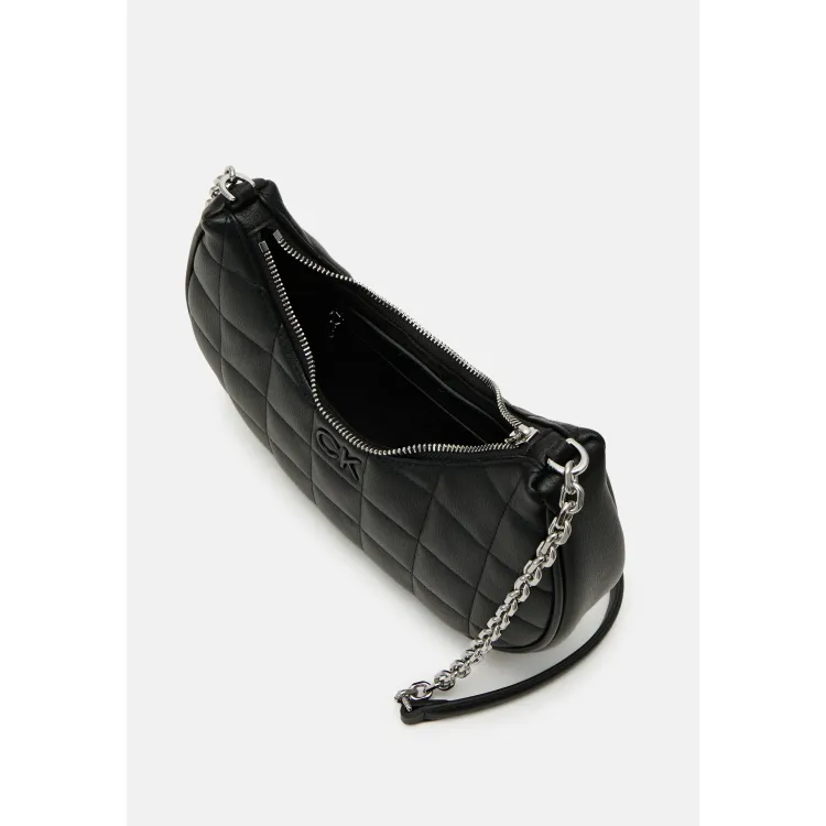 Calvin Klein SQUARE QUILT CHAIN SHOULDER BAG - Borsa a tracolla