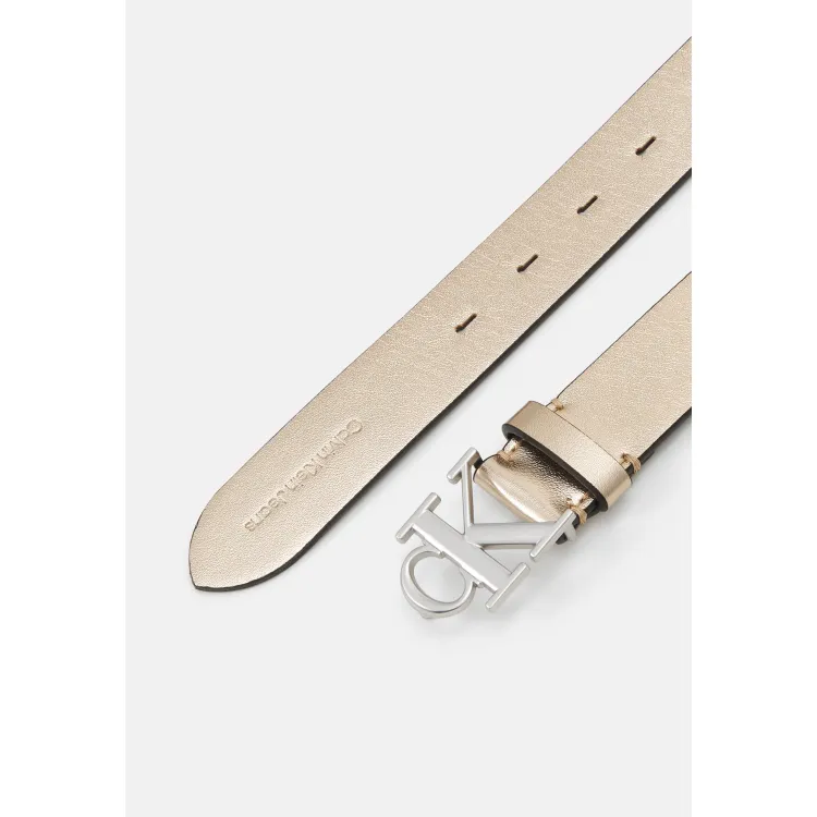 Calvin Klein Jeans ROUND MONO BELT - Cintura