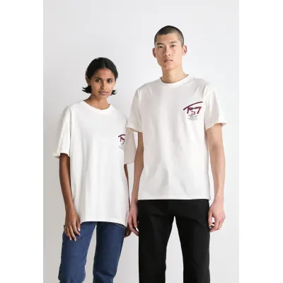 Tommy Jeans STREET TEE UNISEX - T-shirt con stampa