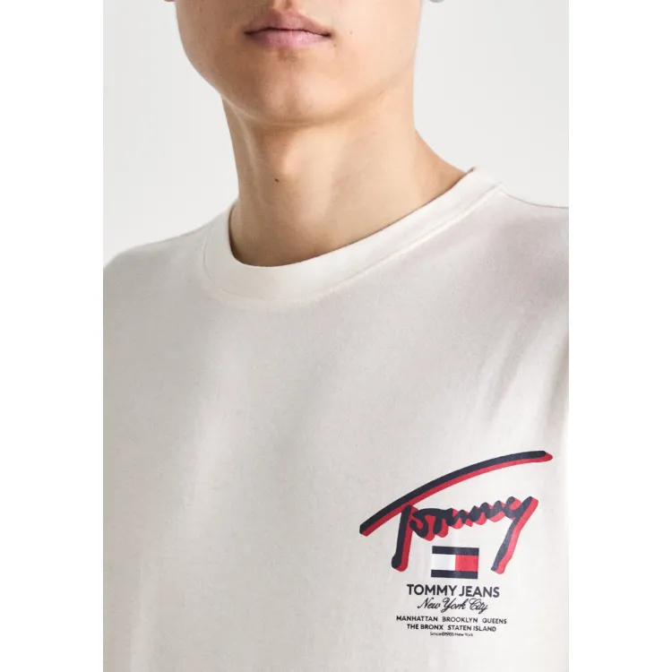Tommy Jeans STREET TEE UNISEX - T-shirt con stampa