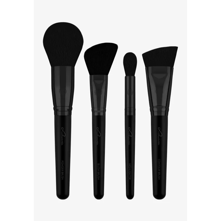 Luvia Cosmetics PRIME VEGAN PRO BLACK EDITION - Kit pennelli