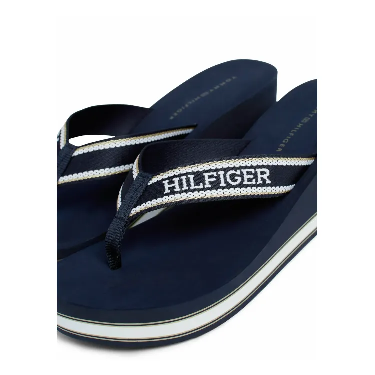 Tommy Hilfiger LOGO STRAP BEACH- Infradito