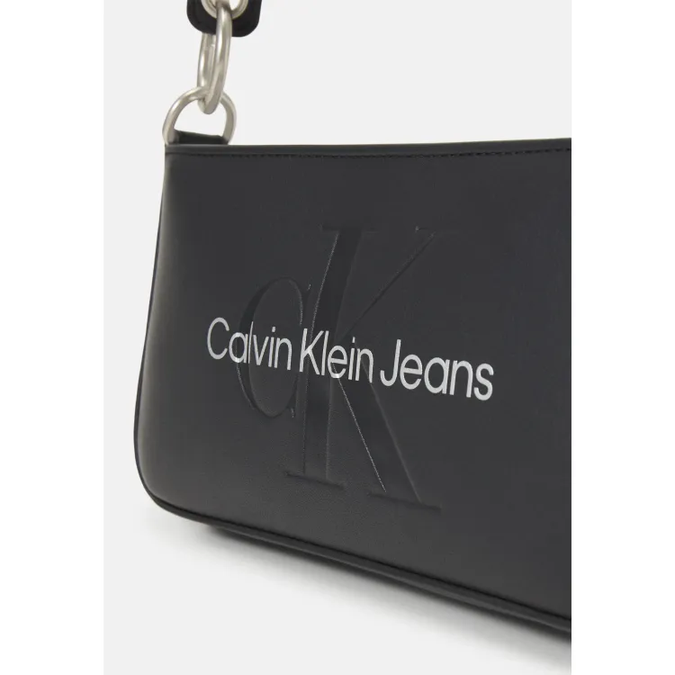 Calvin Klein Jeans SCULPTED SHOULDER POUCH MONO - Borsa a mano