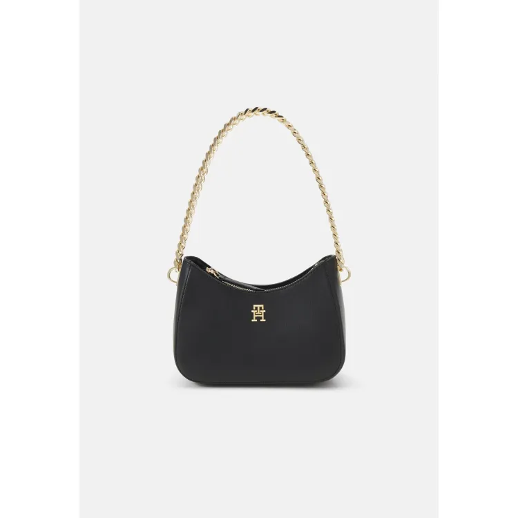 Tommy Hilfiger REFINED CHAIN SHOULDER - Borsa a mano