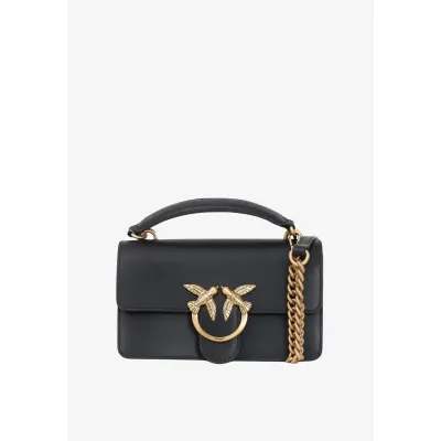Pinko LOVE ONE MINI LIGHT MONO - Borsa a mano