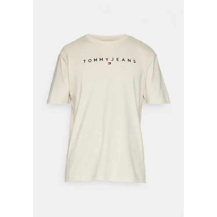 Tommy Jeans LINEAR LOGO TEE UNISEX - T-shirt con stampa