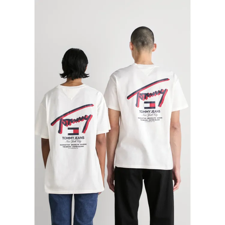 Tommy Jeans STREET TEE UNISEX - T-shirt con stampa