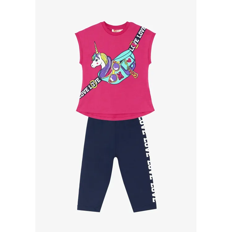 Denokids SET UNICORN LOVE - Shorts