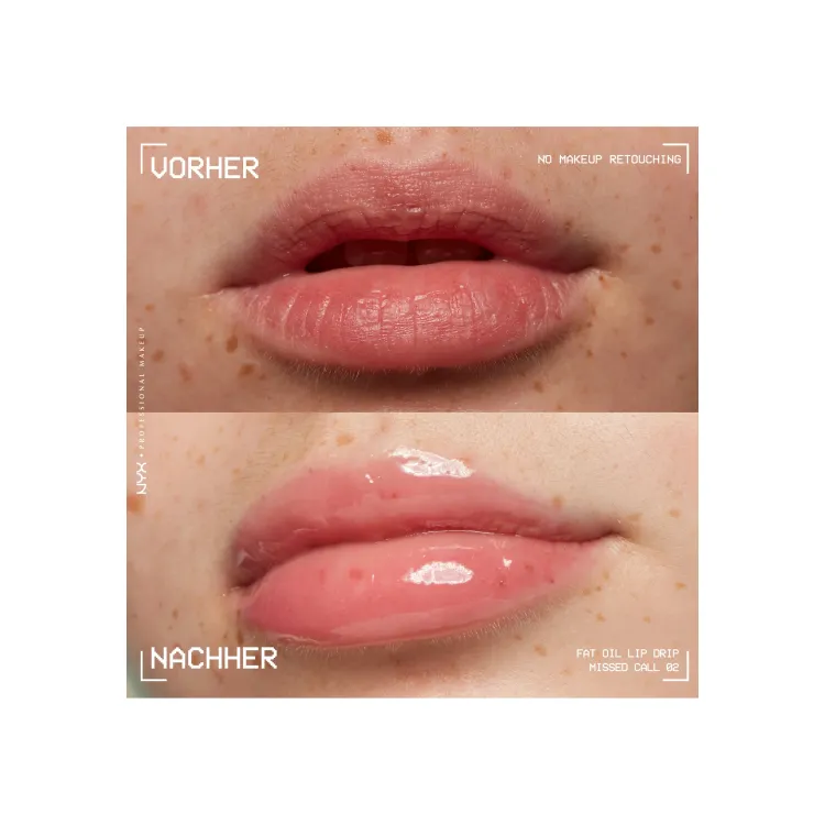 NYX Professional Makeup NYX PROFESSIONAL MAKEUP FAT OIL LIP DRIP -FEUCHTIGKEITSSPENDENDER LIPGLOSS MIT DICKEM APPLIKATOR UND NÄHRENDEN ÖLEN, FARBE: NEWSFEED, ROT - Lucidalabbra