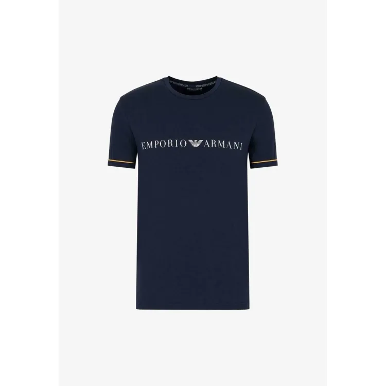 Emporio Armani CREW NECK S SLEEVES - T-shirt con stampa