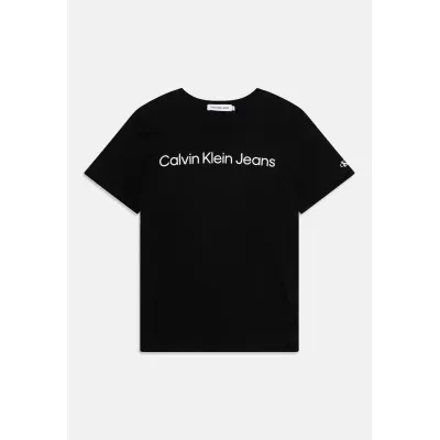 Calvin Klein Jeans LOGO UNISEX - T-shirt con stampa