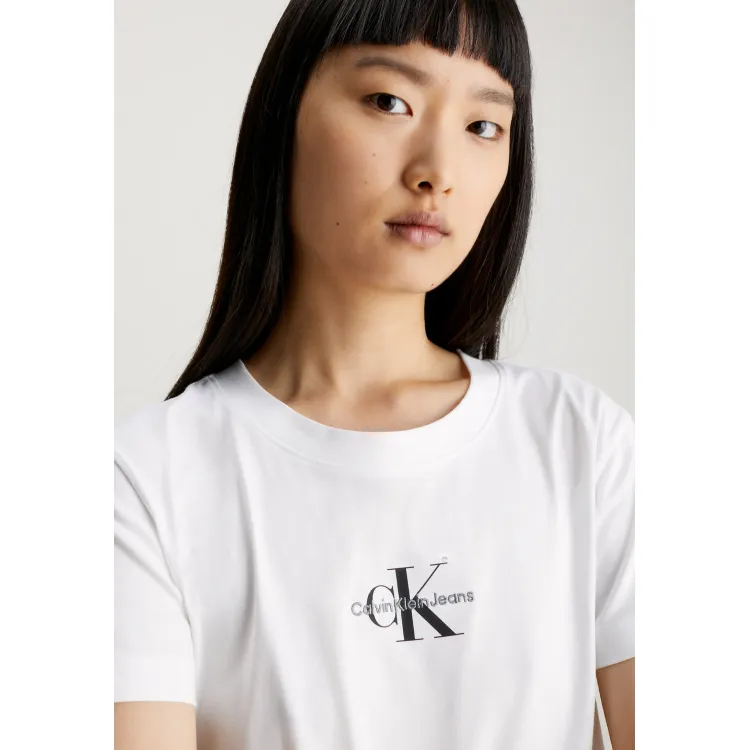 Calvin Klein Jeans MONOLOGO - T-shirt con stampa