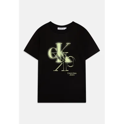 Calvin Klein Jeans SPRAY MONOGRAM UNISEX - T-shirt con stampa