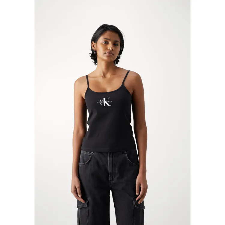 Calvin Klein Jeans MONOLOGO STRAPPY TANK- Top