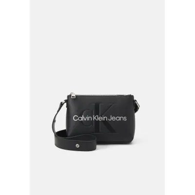Calvin Klein Jeans SCULPTED CAMERA POUCH MONO - Borsa a tracolla