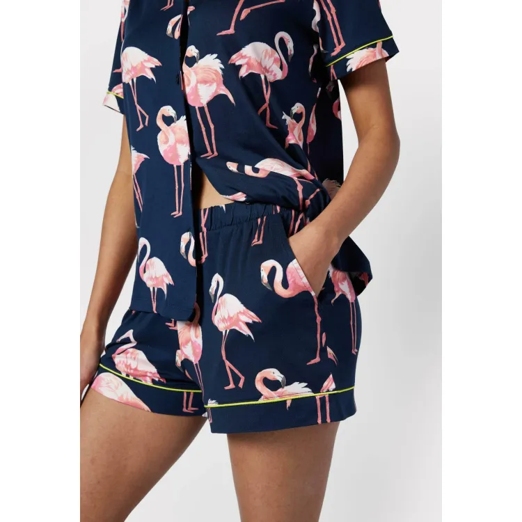 Chelsea Peers FLAMINGO PRINT SET - Pigiama