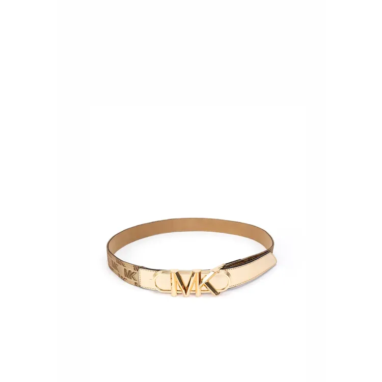 MICHAEL Michael Kors 32MM METALLIC LOGO - Cintura