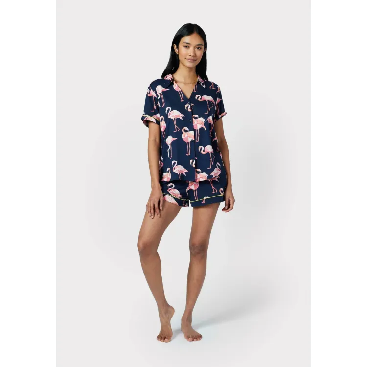 Chelsea Peers FLAMINGO PRINT SET - Pigiama