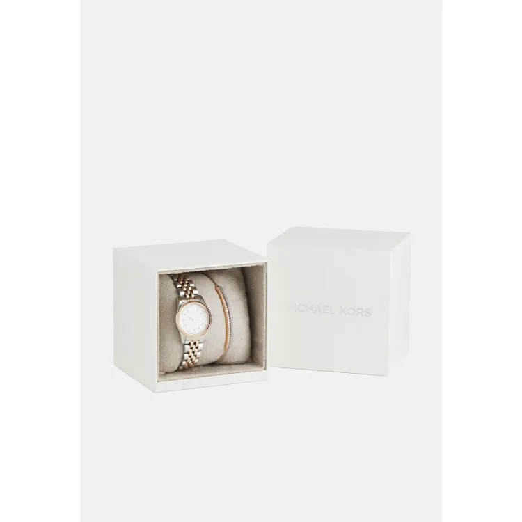 Michael Kors PETITE LEXINGTON WATCH BRACELET SET - Orologio