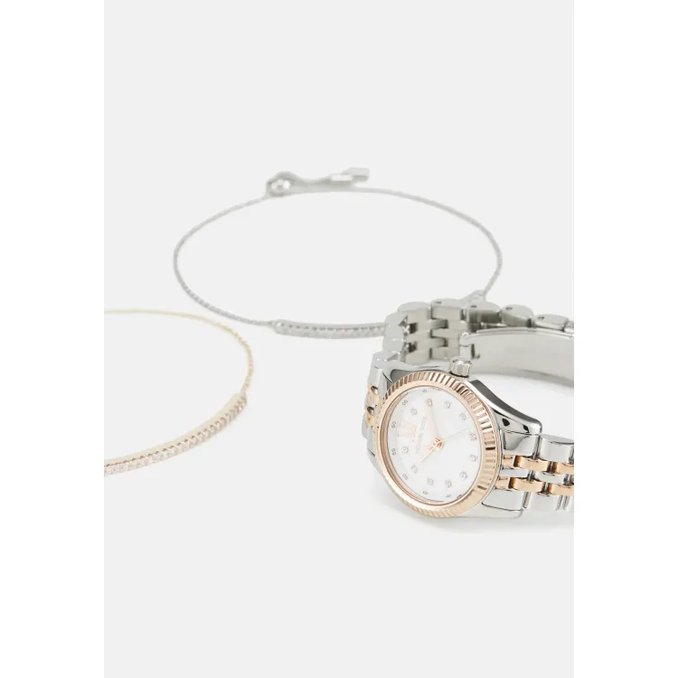 Michael Kors PETITE LEXINGTON WATCH BRACELET SET - Orologio