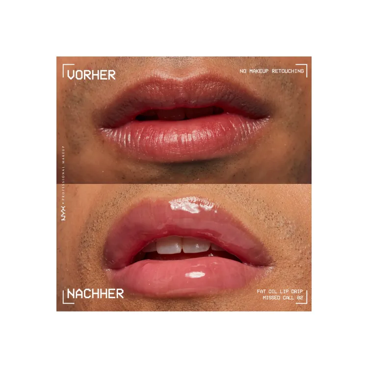 NYX Professional Makeup NYX PROFESSIONAL MAKEUP FAT OIL LIP DRIP -FEUCHTIGKEITSSPENDENDER LIPGLOSS MIT DICKEM APPLIKATOR UND NÄHRENDEN ÖLEN, FARBE: NEWSFEED, ROT - Lucidalabbra
