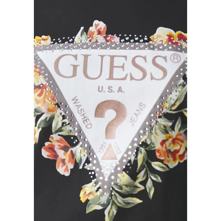Guess TRIANGLE - T-shirt con stampa