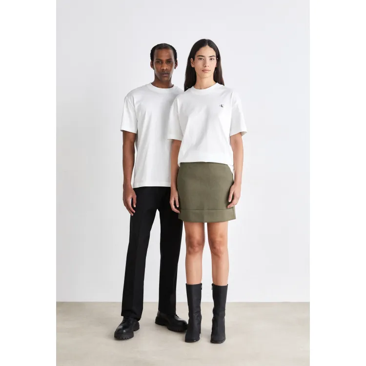 Calvin Klein Jeans BLOWN UP DIFFUSED STACKED TEE UNISEX - T-shirt con stampa