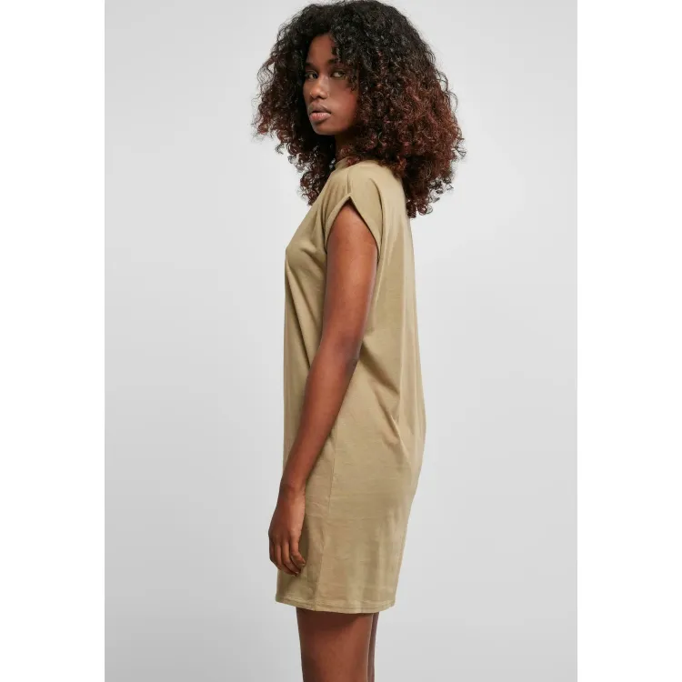Urban Classics TURTLE EXTENDED SHOULDER - Vestito di maglina