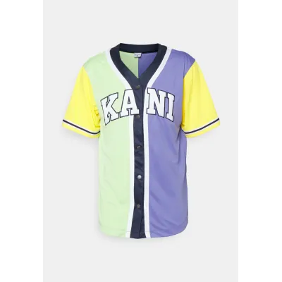 Karl Kani SERIF BLOCK BASEBALL UNISEX- T-shirt con stampa