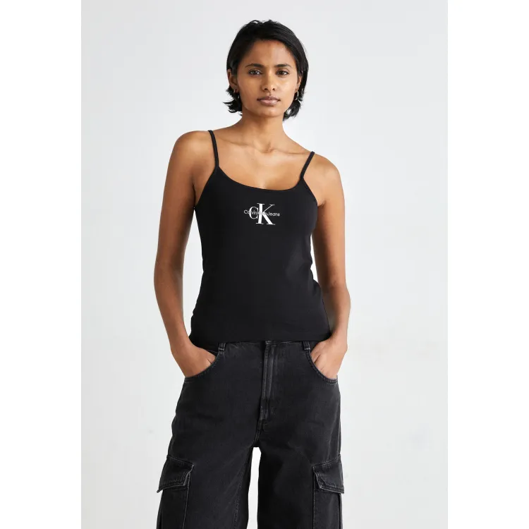 Calvin Klein Jeans MONOLOGO STRAPPY TANK- Top