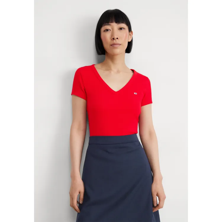Tommy Jeans SLIM ESSENTIAL - T-shirt basic
