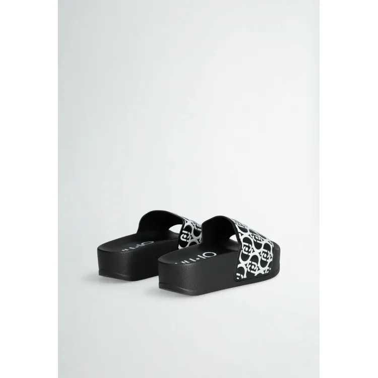 LIU JO MONOGRAM PRINT - Ciabatte da mare