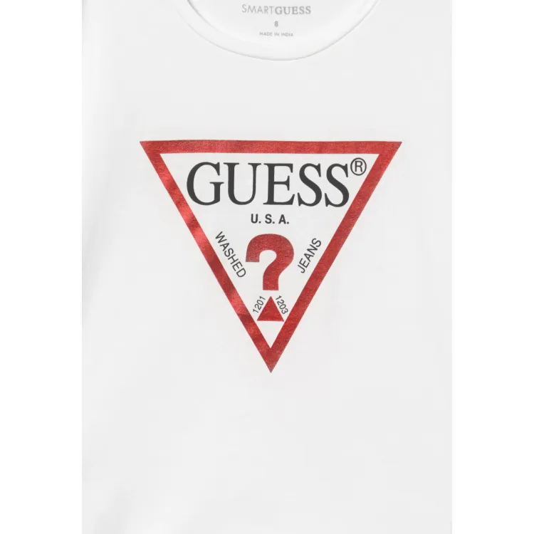 Guess CORE JUNIOR CROPPED- T-shirt con stampa