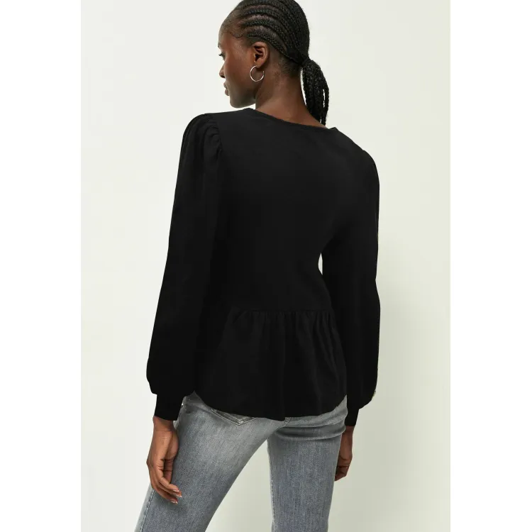 Next TWIST FRONT - REGULAR FIT - Maglietta a manica lunga