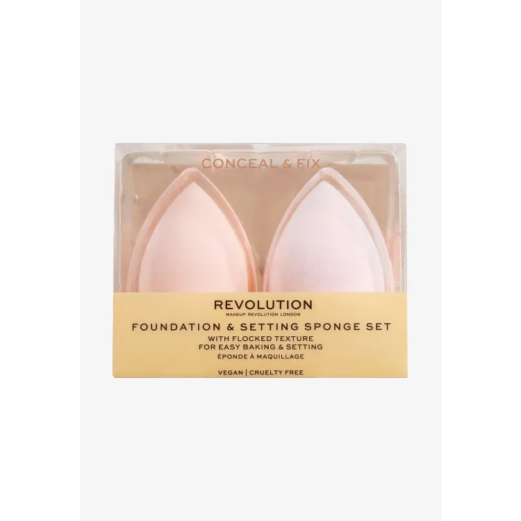 Makeup Revolution CONCEAL & FIX SETTING SPONGES - Spugnette trucco