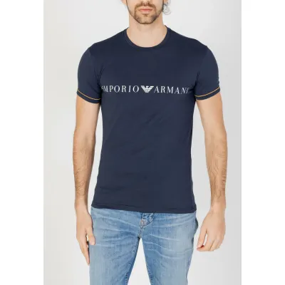 Emporio Armani CREW NECK S SLEEVES - T-shirt con stampa