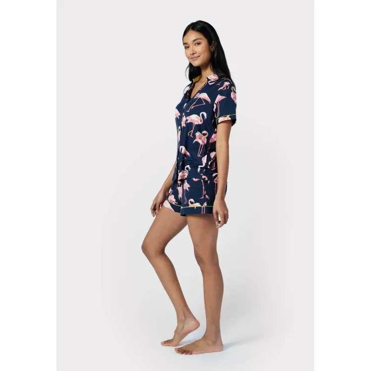 Chelsea Peers FLAMINGO PRINT SET - Pigiama