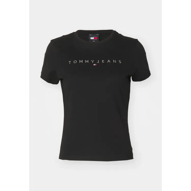 Tommy Jeans SLIM TONAL LINEAR TEE - T-shirt con stampa