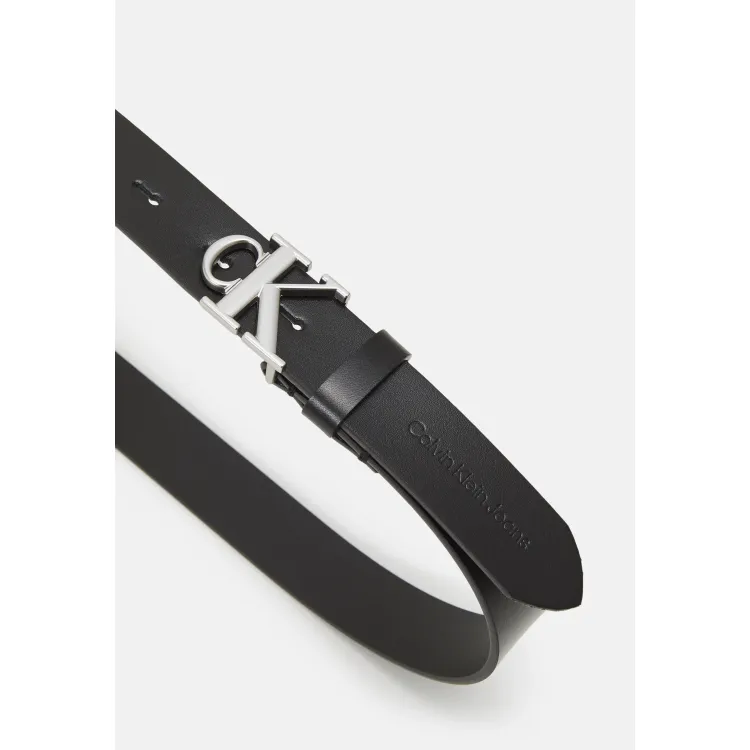 Calvin Klein Jeans ROUND MONO PLAQUE - Cintura
