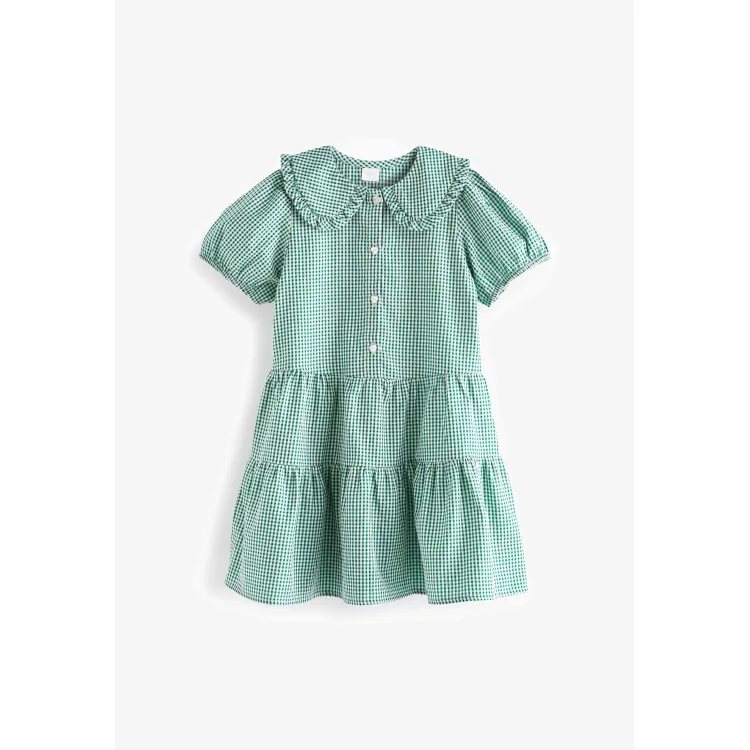 Next RICH SCHOOL GINGHAM TIERED PRETTY - Vestito estivo
