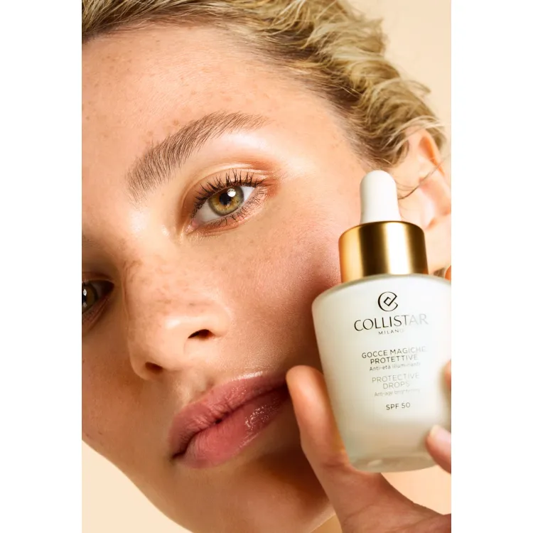 Collistar GOCCE MAGICHE SPF 50 - PROTECTIVE DROPS ANTI-AGE BRIGHTENING SPF 50 WITH NIACINAMIDE - Anti-Aging