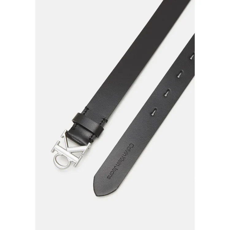 Calvin Klein Jeans ROUND MONO PLAQUE - Cintura