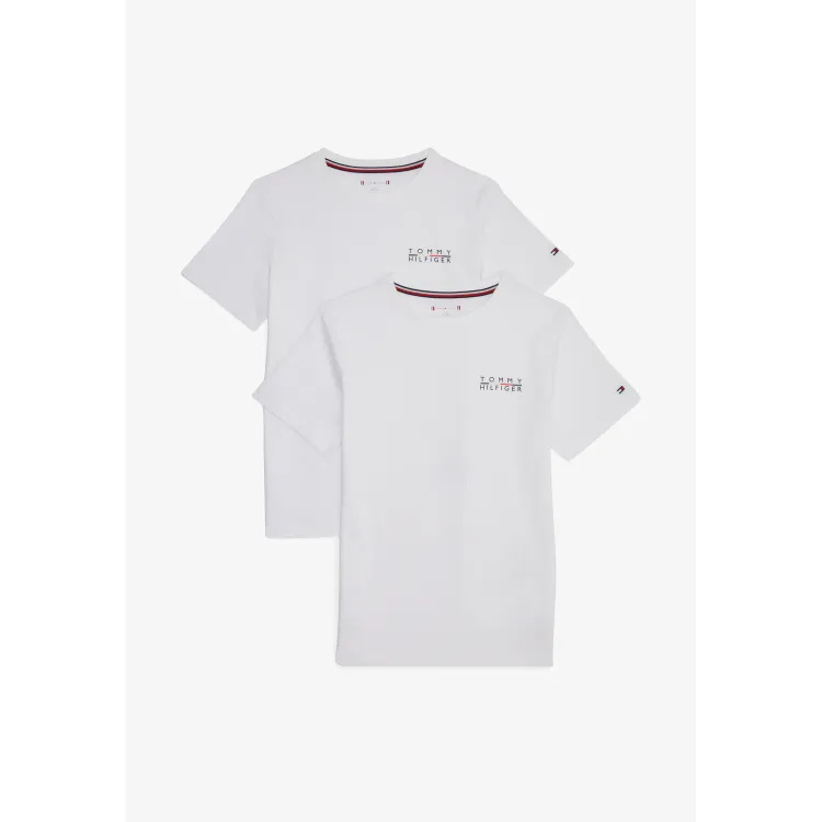 Tommy Hilfiger SHORT SLEEVE TEE UNISEX 2 PACK - T-shirt basic