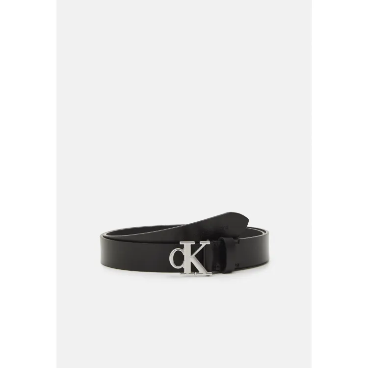 Calvin Klein Jeans ROUND MONO PLAQUE - Cintura