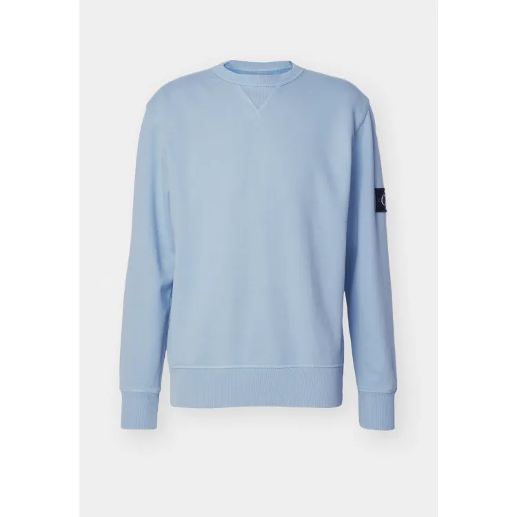 Calvin Klein Jeans WASHED BADGE CREW NECK UNISEX - Felpa