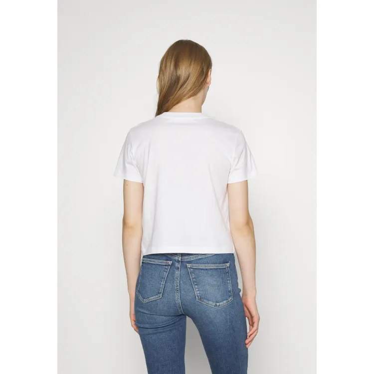 Calvin Klein Jeans CLASSIC CROP TEE - T-shirt con stampa