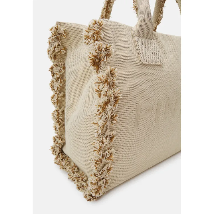 Pinko BEACH RICICLATO SALE PEPE - Shopping bag