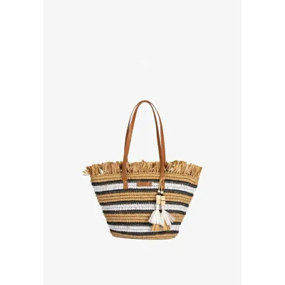 Gioseppo CAPAZO CON ADORNO DE FLECOS Y CUENTAS GRATON- Shopping bag