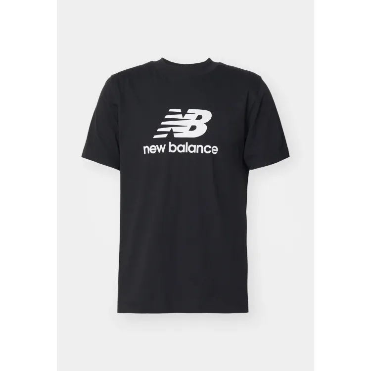 New Balance ESSENTIALS STACKED LOGO - T-shirt con stampa